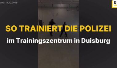So trainiert die Polizei im Trainingszentrum in Duisburg