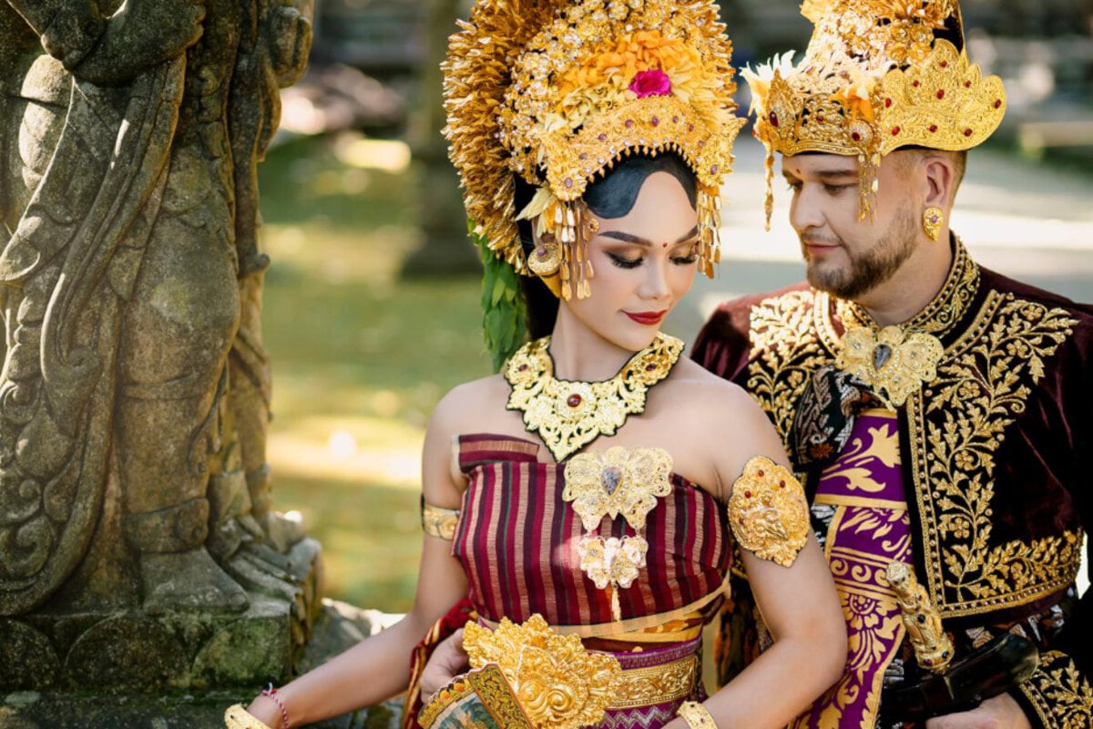 So lernten sich Nita aus Bali und Michael aus Chemnitz kennen