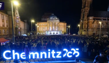 Chemnitz blickt stolz auf das Jahr als Kulturhauptstadt