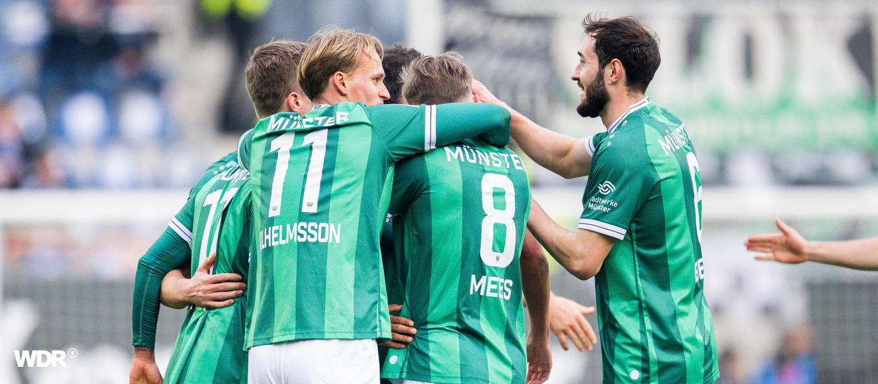 Jubel bei Münster