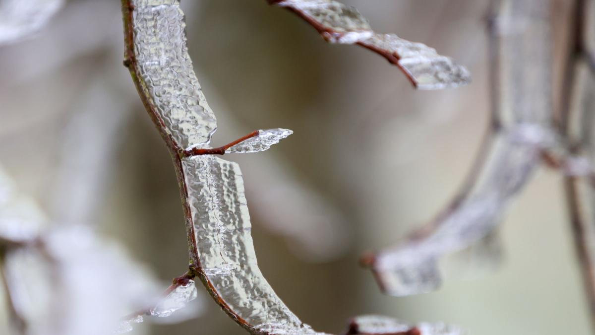 Wetterdienst meldet Glättegefahr bis 10 Uhr