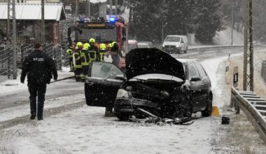 Glätte führt weiterhin zu vielen Unfällen in Sachsen