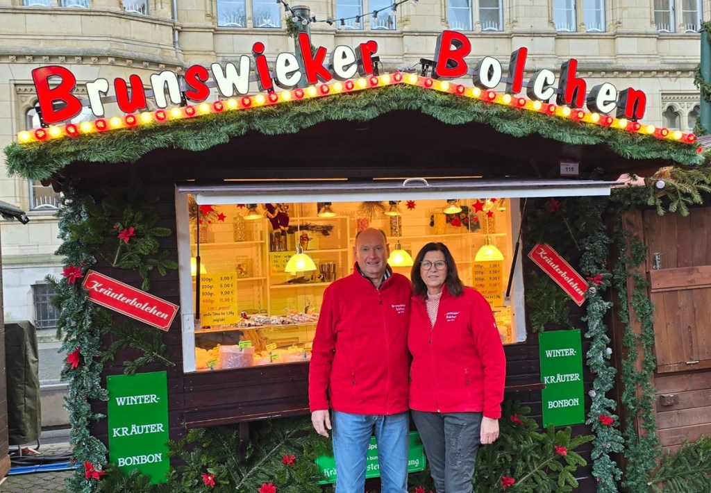 Seit nun schon 40 Jahren steht Familie Düring auf dem Braunschweiger Weihnachtsmarkt.