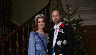 Staatsbankett auf Schloss Windsor: Kate und William sorgen im Netz für Aufsehen