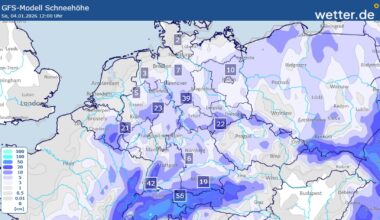 Winter in Deutschland: Kälte kommt und bleibt und Schnee fällt direkt zum Jahresanfang
