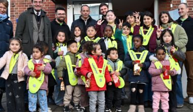 Winterfest in der ZUE Münster