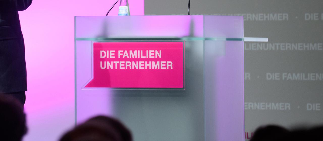 Das Logo des Wirtschaftsverbands "Die Familienunternehmer".