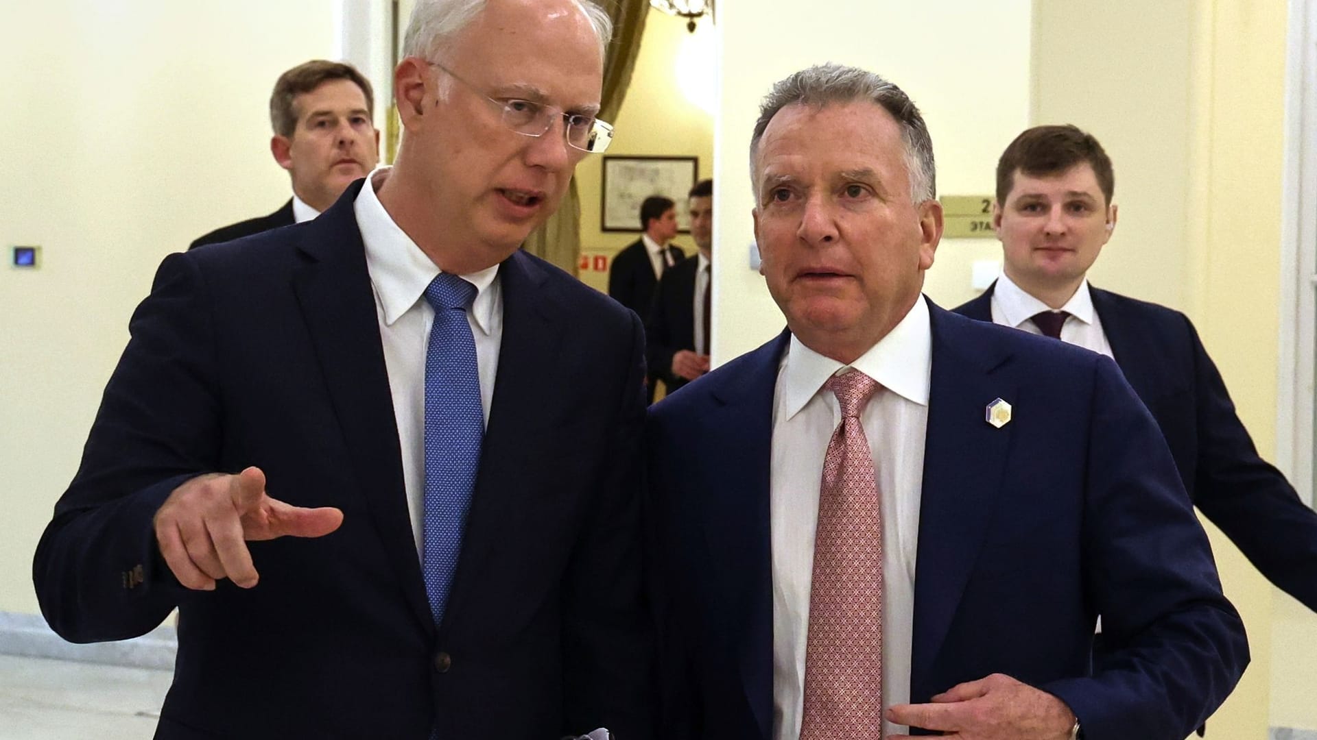 Russlands Gesandter Dmitrijew und US-Sondergesandter Witkoff