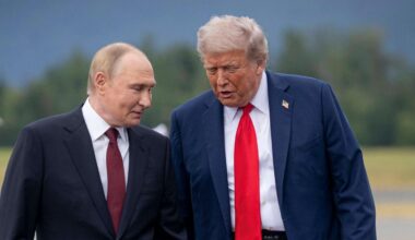 Wladimir Putin (l.) und Donald Trump