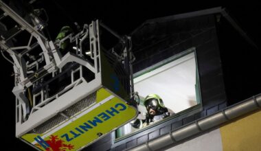 Nach Wohnungsbrand in Chemnitz: Polizei ermittelt wegen Brandstiftung