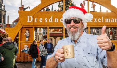 Wie schmeckt eigentlich Glühwein bei 15 Grad in Dresden?