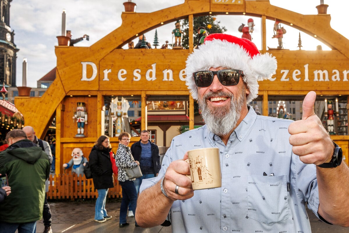 Wie schmeckt eigentlich Glühwein bei 15 Grad in Dresden?