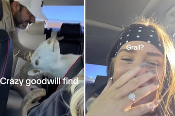 Als Schwiegertochter Originalpreis von kuriosem Wichtelgeschenk sieht, fällt sie aus allen Wolken