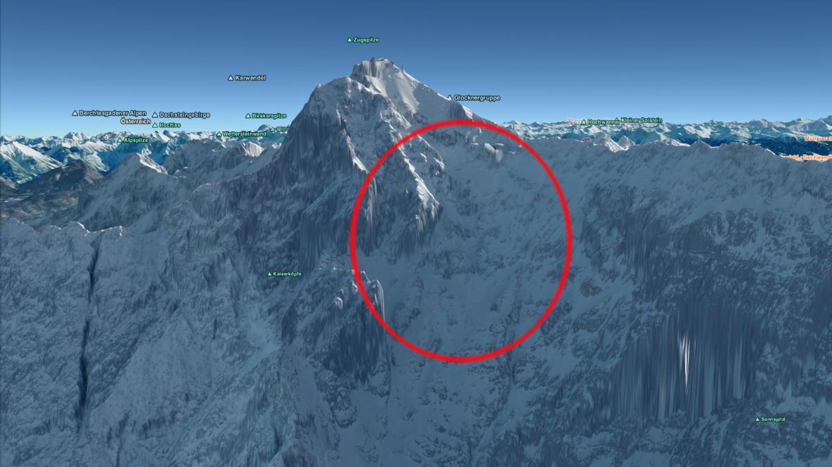 Ehrwald/Tirol: Lawine geht am „Stopselzieher“ ab