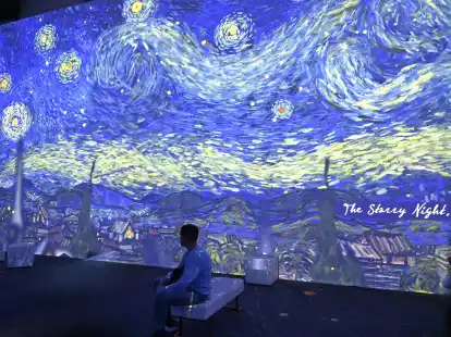 „Van Gogh – The Immersive Experience“ – Lichtinstallationen der bekannten Werke.