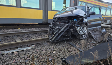 Straßenbahn-Unfall bei Spöck: S2 fährt Umleitung