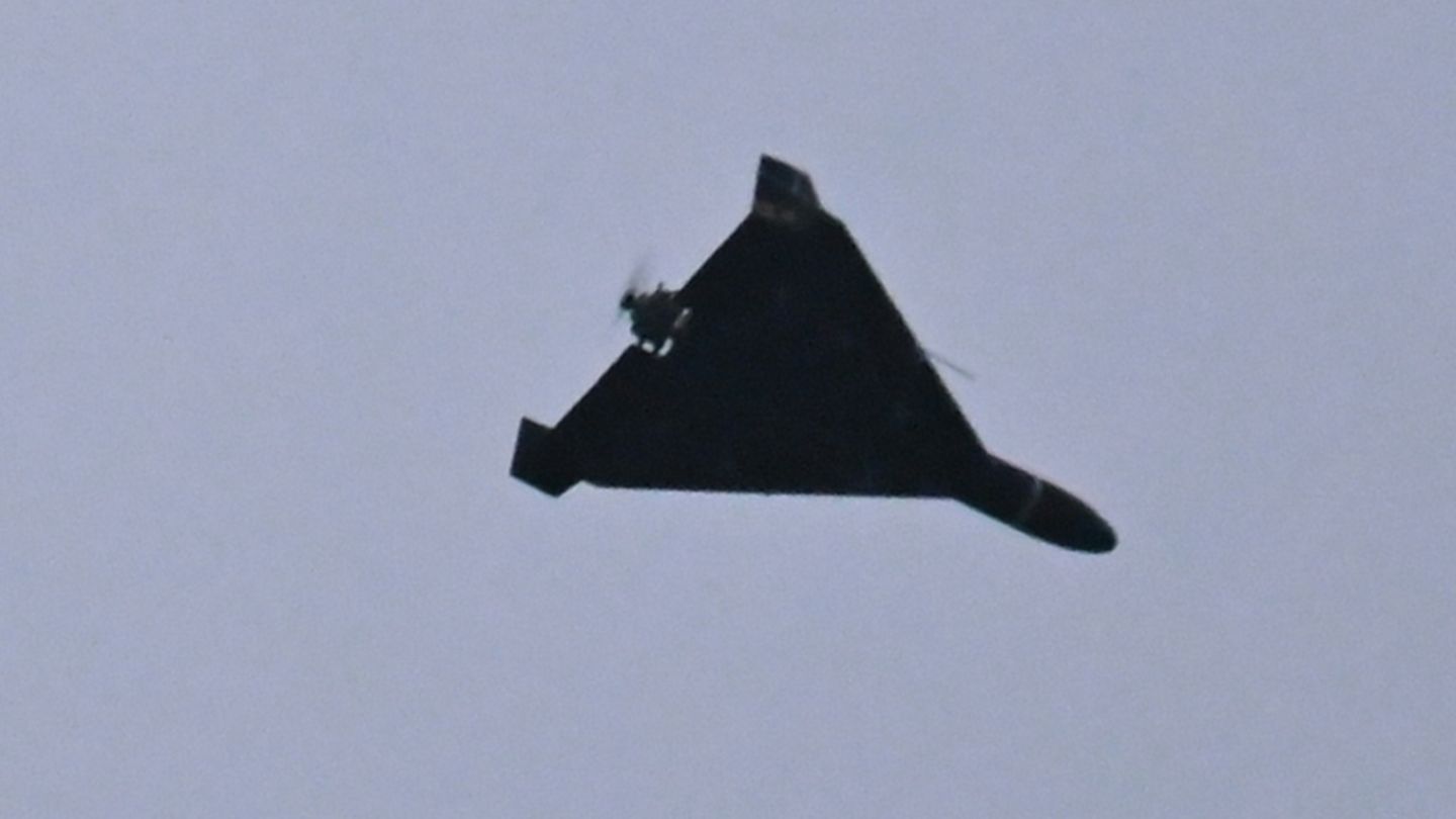 Drohne der russischen Armee am 27. Dezember über Kiew