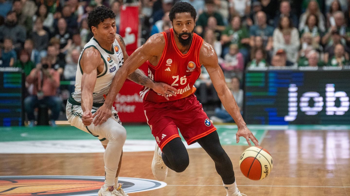 Familie geht vor: Spencer Dinwiddie. (Archivbild) Foto: Harald Tittel/dpa