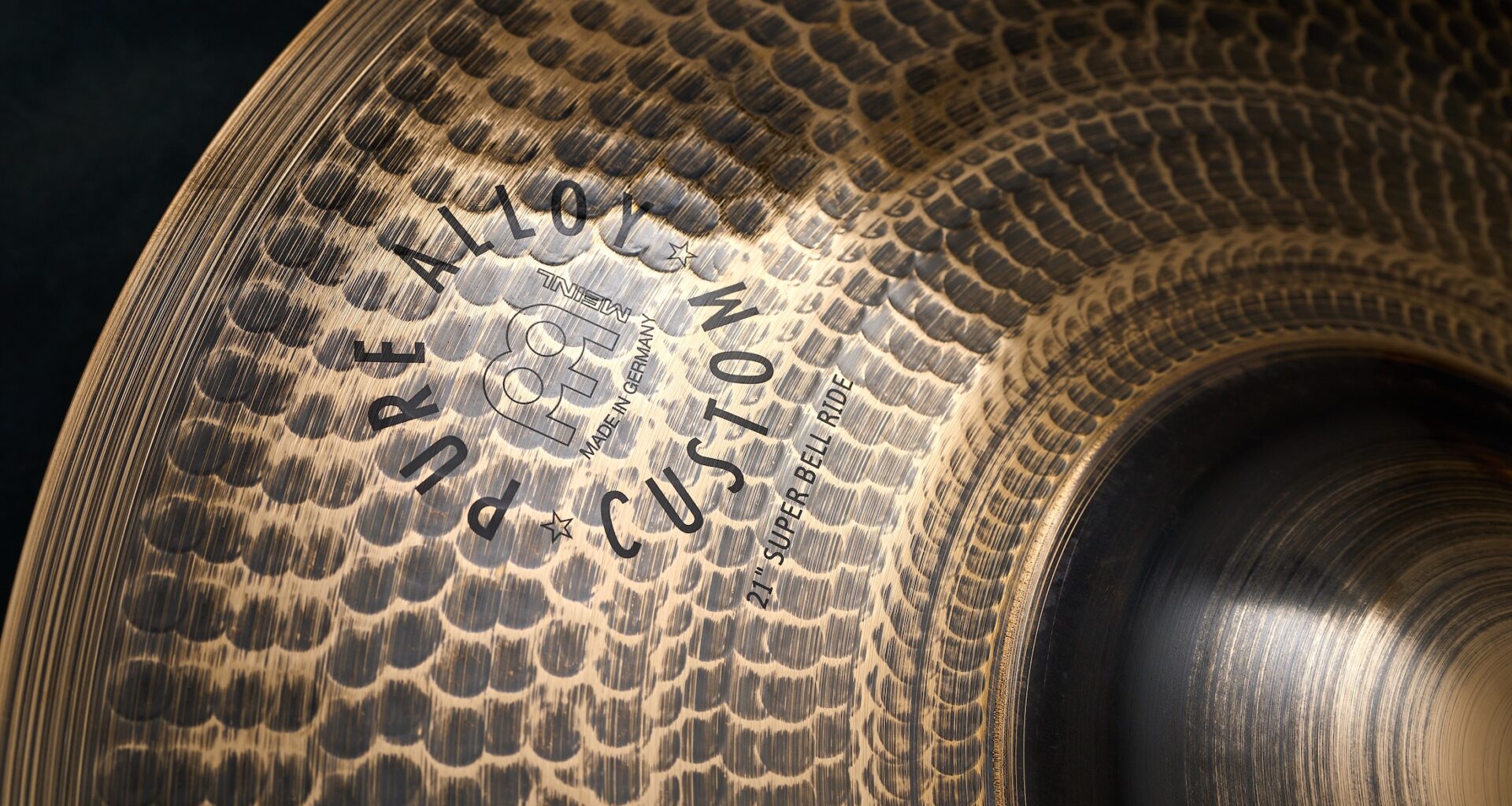 Meinl Pure Alloy Custom Super Bell Ride 21“ Test 
