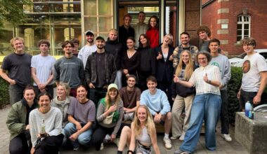 FH Münster realisiert Pavillon aus wiederverwendeten Baustoffen