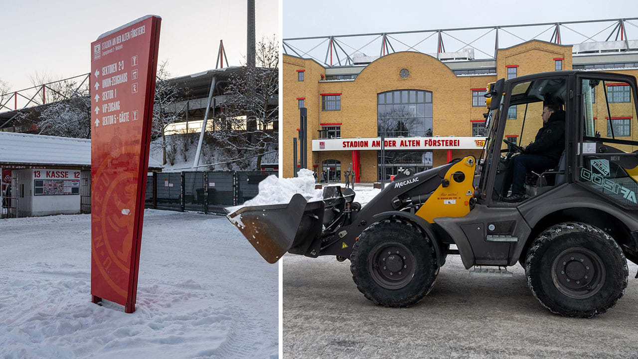 Schnee-Alarm in der Bundesliga | Sport