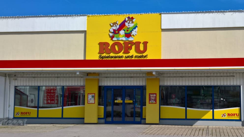 Eine Filiale von ROFU in Neutraubling (Bayern)