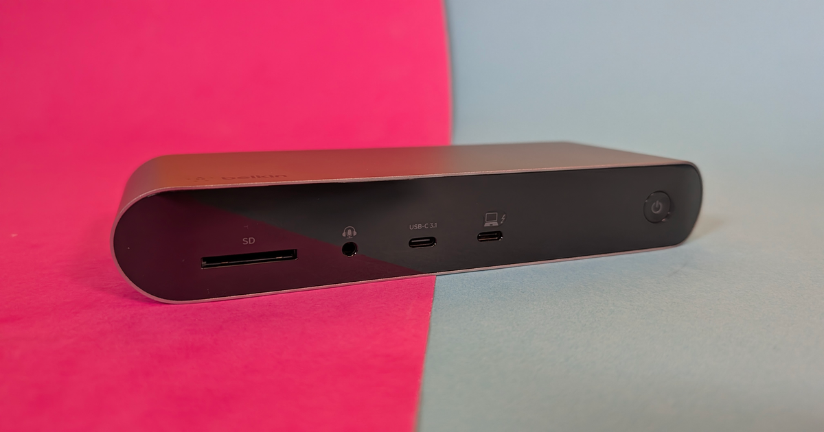 Dockingstation mit 90 W & 2x HDMI: Belkin Connect Thunderbolt 4 Dock Pro im Test
