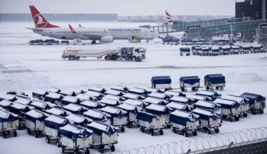 Starker Schneefall - Sturmtief: Immer mehr Flugausfälle in Hannover - Panorama