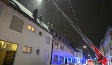 Feuerwehr rettet Bewohner bei Wohnhausbrand
