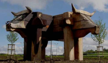 Kuh-Skulptur geklaut: Aufruf an Bevölkerung