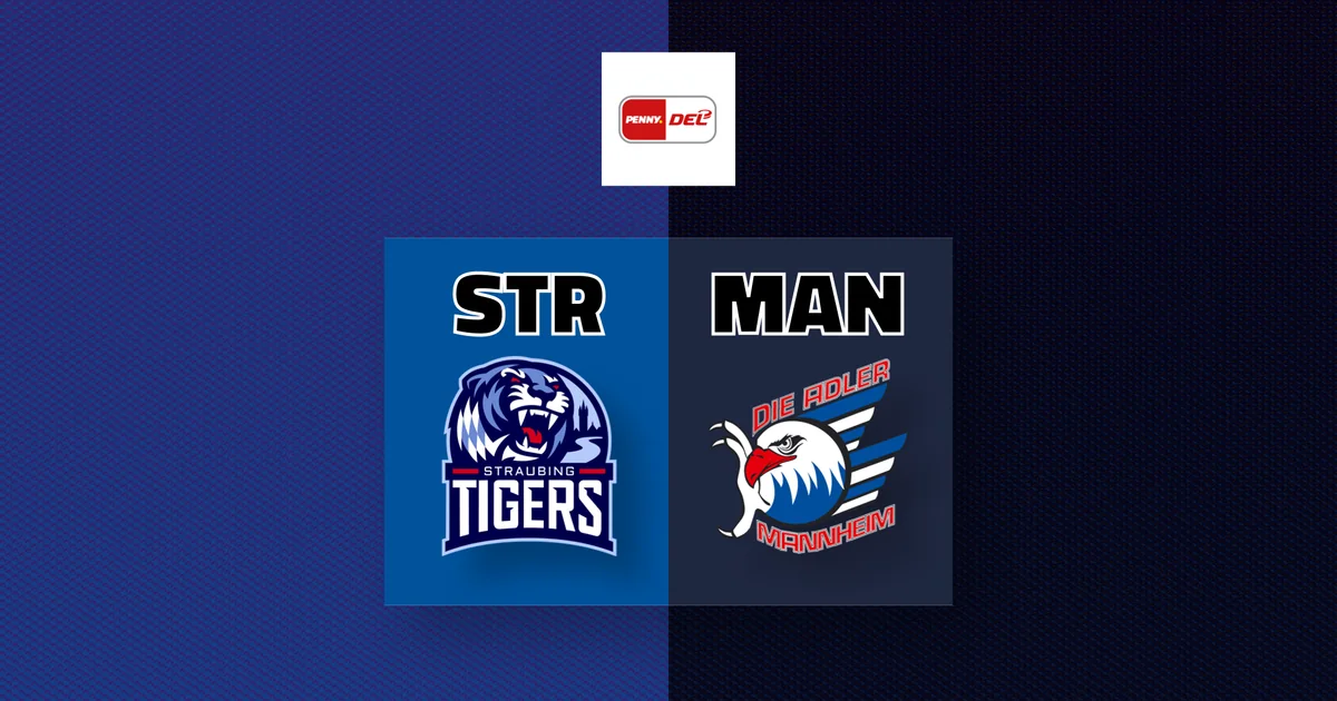 Liveticker Straubing Tigers - Adler Mannheim