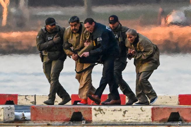 Am Montag wurde Maduro zum Gerichtsgebäude in New York gebracht.