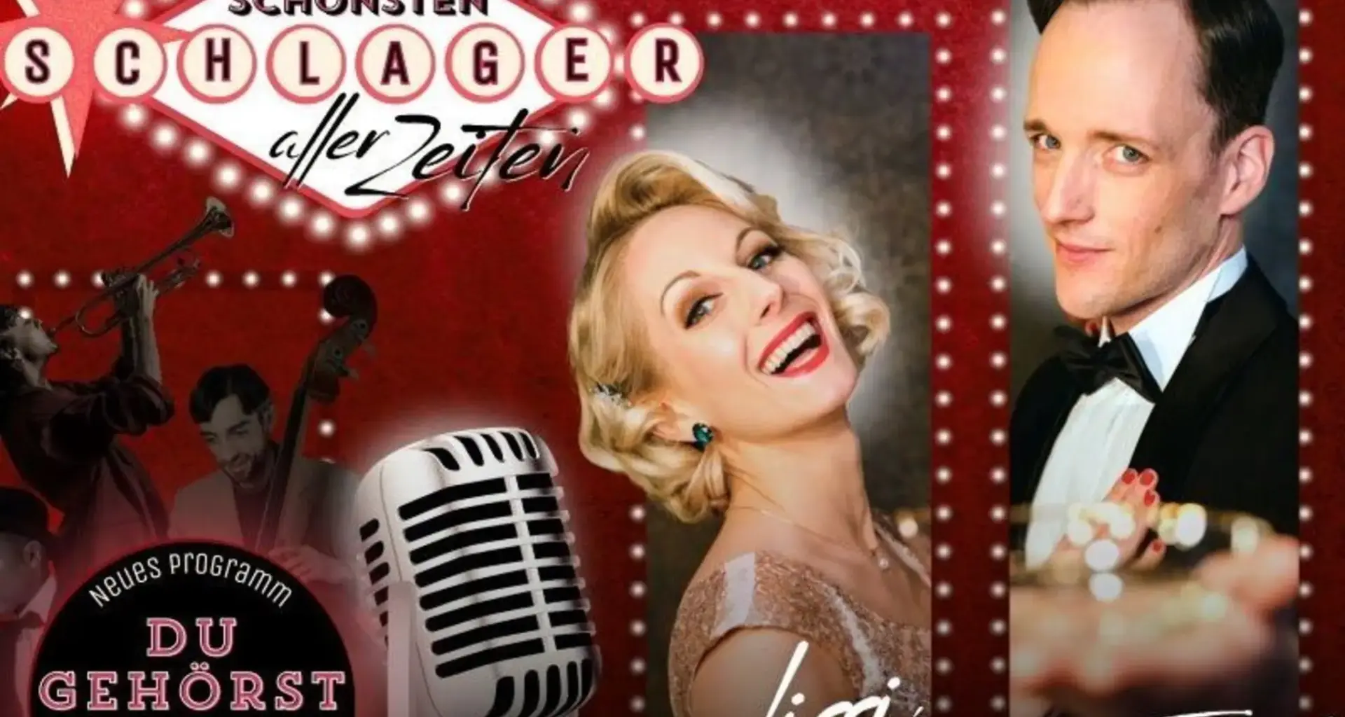 Eine musikalische Zeitreise: Lissi & Herr Timpe bringen den Schlager in den Saalbau