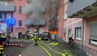 Blaulicht-Meldungen der Feuerwehr Bochum: Küchenbrand in einer Pizzeria