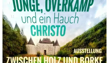 Kunst in der Burg Vondern: Zwischen Holz und Borke – eine Ausstellung mit Kunst von Helmut, Georg Overkamp und einem Hauch von Christo