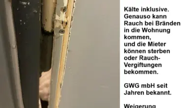 BÜRGERREPORT: Brandschutz bei Mietwohnungen: GWG mbH nicht bekannt