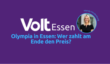 Können wir uns das leisten?: Olympia in der Region und Essen mittendrin