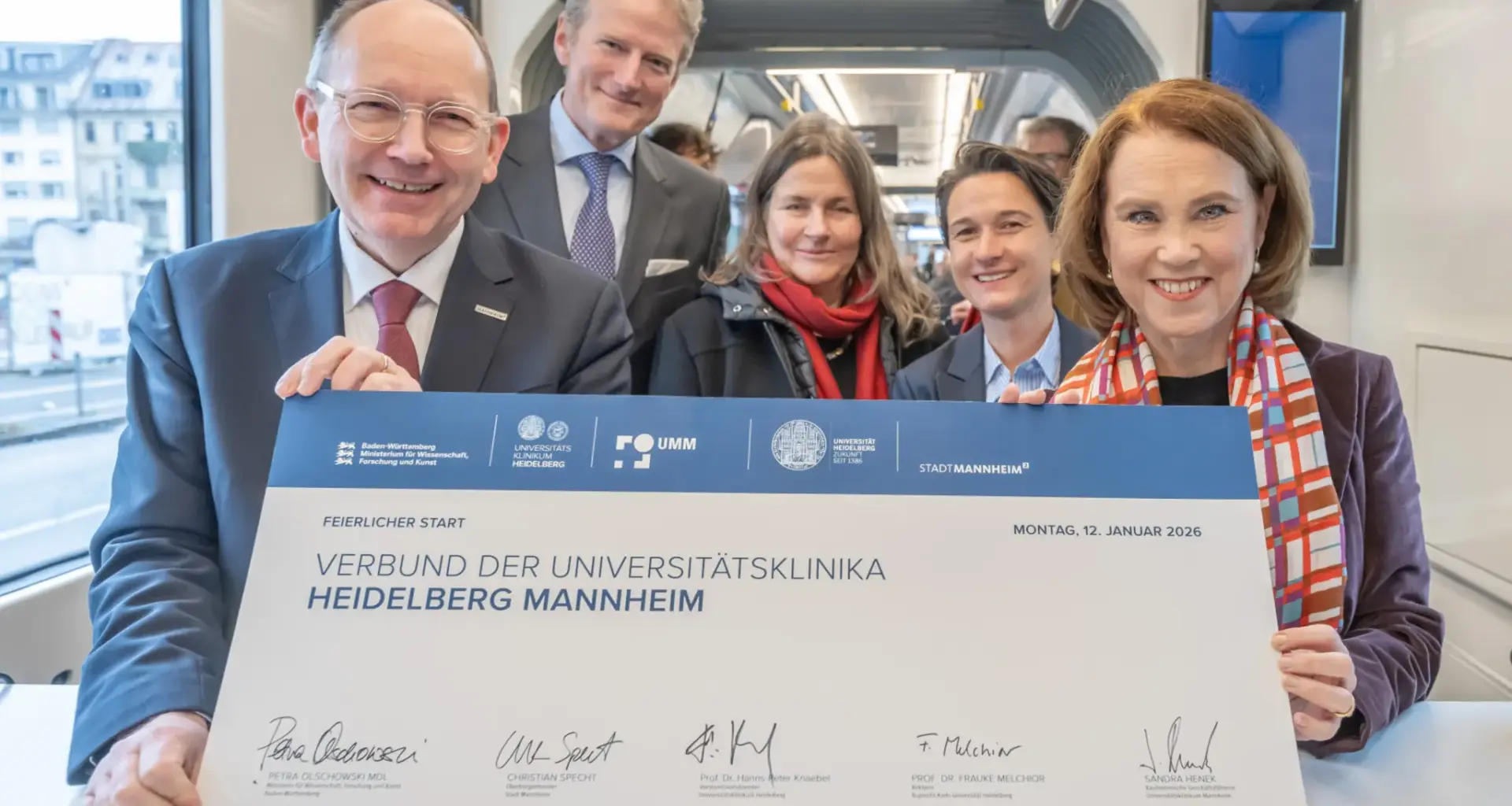 Startschuss für den Verbund der Universitätsklinika Heidelberg und Mannheim