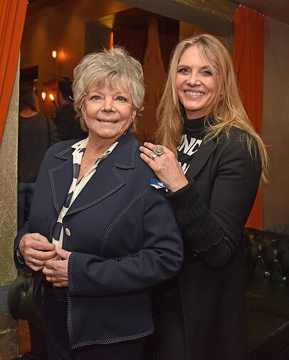 Nicole Belstler-Boettcher mit ihrer Mutter Grit Boettcher im März 2017.