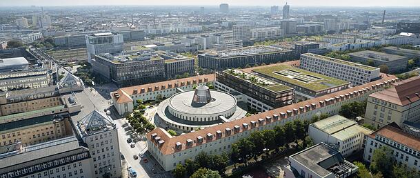 Der Google-Standort Arnulfpost wie er aussehen wird, wenn er fertig ist.