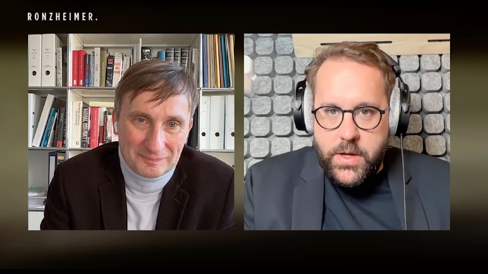 Militärhistoriker Sönke Neitzel (57, Uni Potsdam) im Gespräch mit Paul Ronzheimer