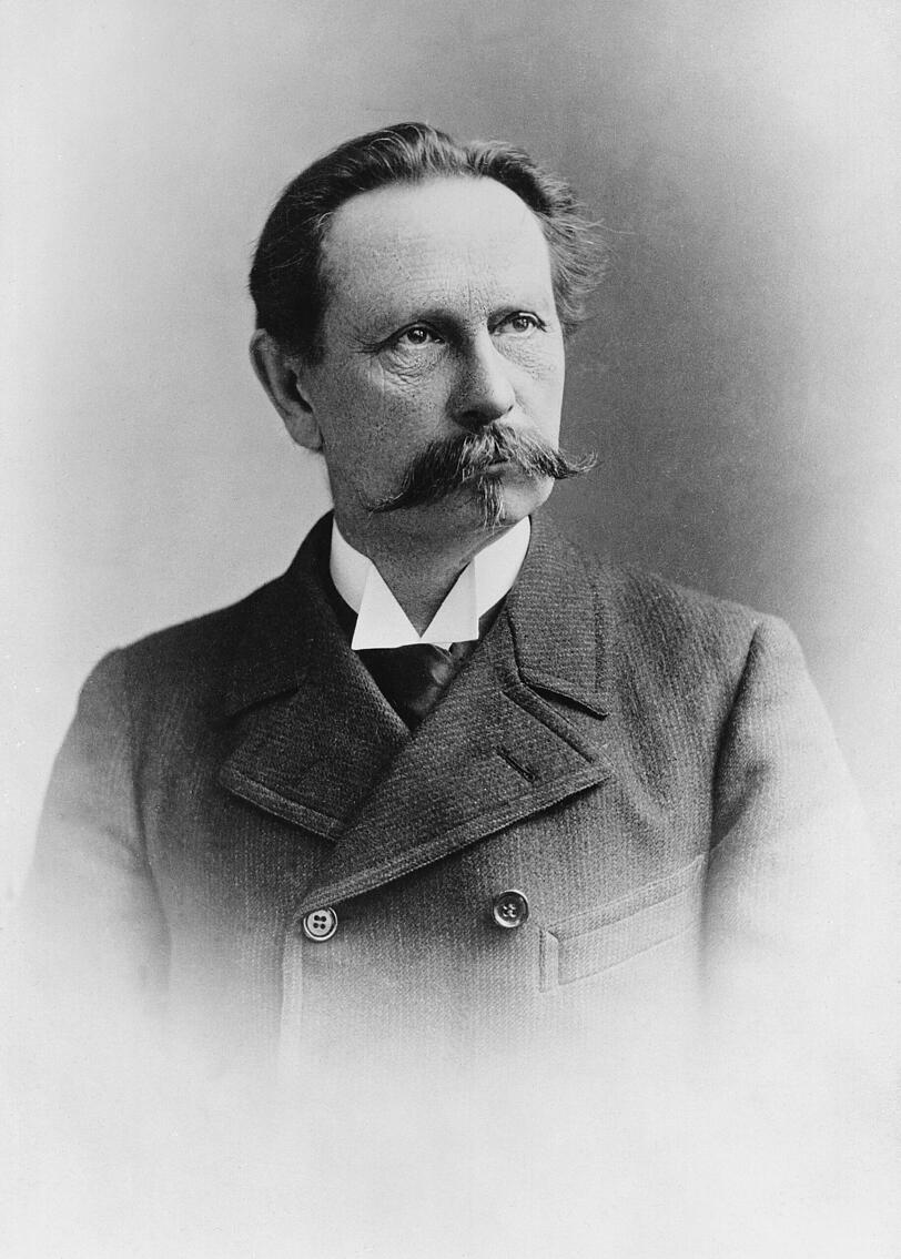 Der Ingenieur Carl Benz.