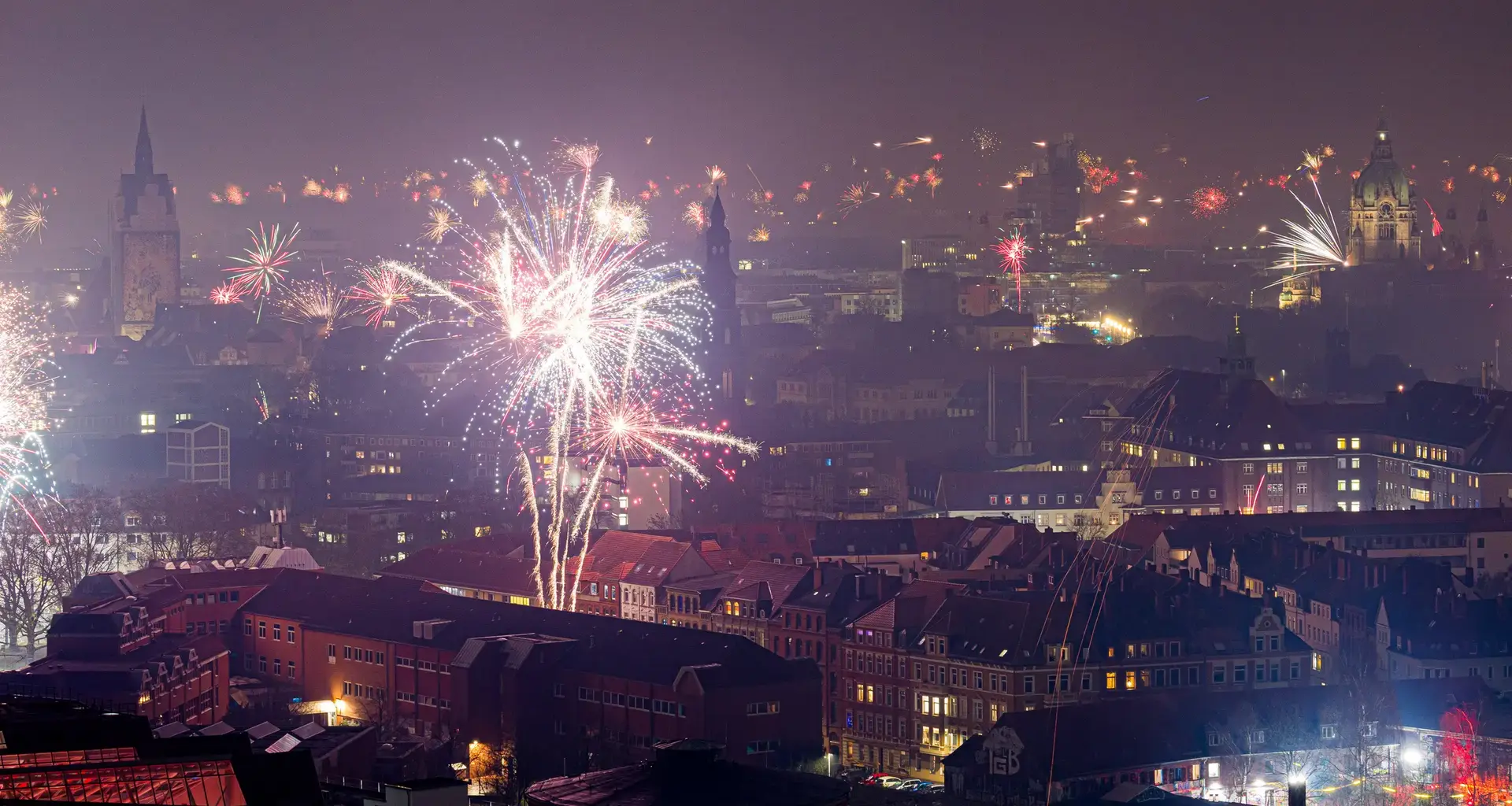 Silvester-Bilanz in Niedersachsen: Mehrere Menschen verletzt