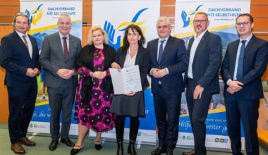 Gütesiegel - UK Hochegg: Engagement rund um Selbsthilfe ausgezeichnet