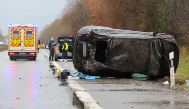 Glätteunfälle auf A23: Feuerwehrmann stirbt auf Weg zum Einsatzort