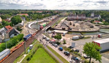 Bahnumbau in Lübbenau zur Hälfte geschafft