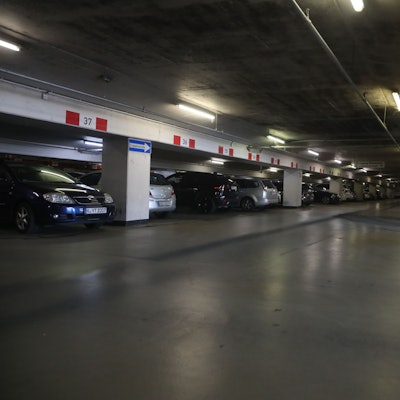 Das Parkhaus am Breslauer Platz/Hauptbahnhof in der Kölner Innenstadt