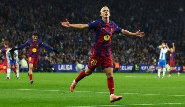 La Liga: Dani Olmo und Lewandowski entscheiden Barcelona-Derby