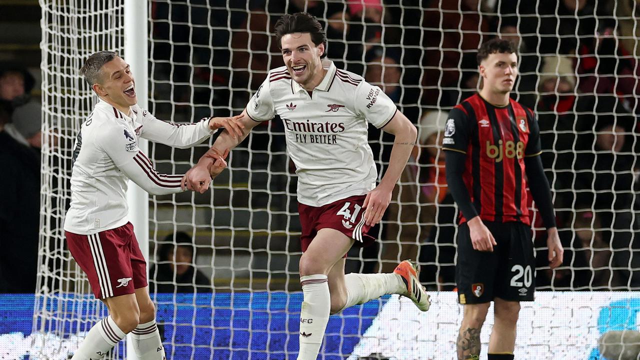 Premier League: Doppelpacker Rice führt Arsenal zum Sieg in Bournemouth