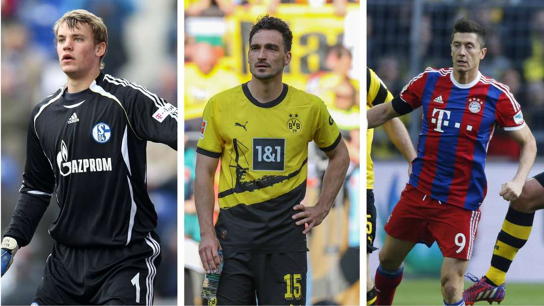 Transfers, die die deutsche Fußballwelt bewegten.